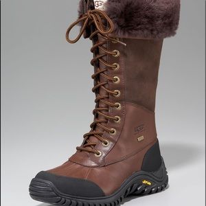 Ugg Adirondack Chocolate brown boots 10